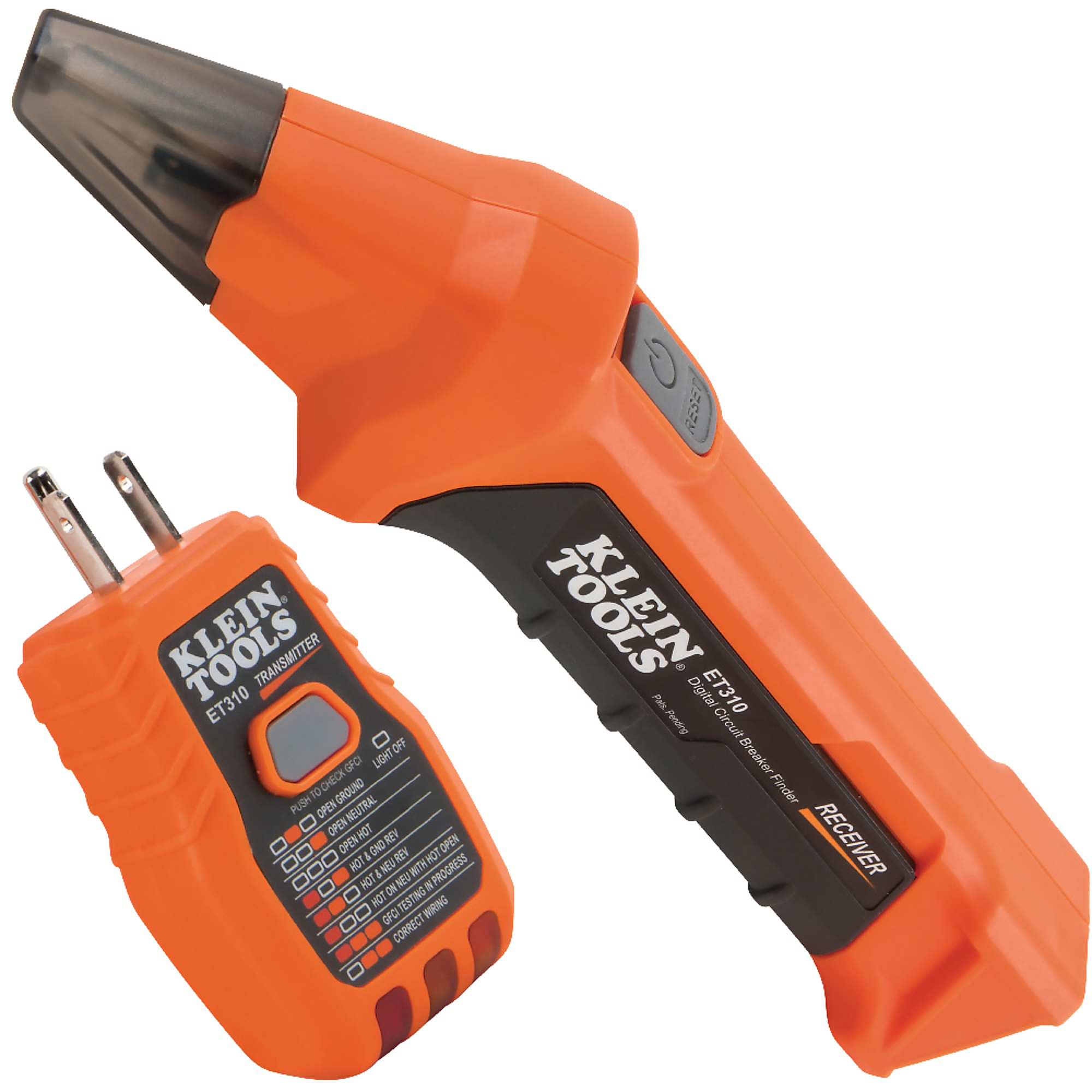 Klein Tools Digital Circuit Breaker Finder, GFCI Outlet Tester, Model# ET310